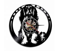 Beling vinylové hodiny kokošpaniel čierne, GLX52Q5DDE