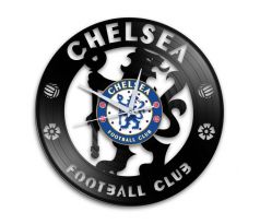 Beling vinylové hodiny Chelsea čierne, JGC2D