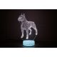 Beling 3D lampa,Boxer, 7 farebná S4ASC13