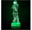 Beling 3D lampa, Fortnite Astronaut, 7 farebná LQD4569