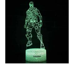 Beling 3D lampa, Fortnite troper, 7 farebná LBVXD54