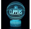 Beling 3D lampa,NBA  L.A. Clippers, 16 farebná QX6