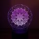 Beling 3D lampa,Mandala, 7 farebná L5