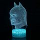 Beling 3D lampa, Batman hlava, 7 farebná S75