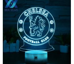 Beling Detská lampa, 3D lampa Chelsea, 7 farebná QS204