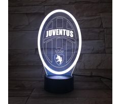 Beling 3D lampa, Juventus, 7 farebná S50