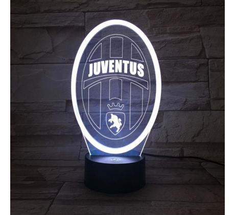 Beling 3D lampa, Juventus, 7 farebná S50 