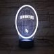 Beling 3D lampa, Juventus, 7 farebná S50 