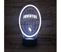 Beling 3D lampa, Juventus, 7 farebná S374