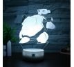 Beling 3D lampa,Blastoise, 7 farebná S485DC7