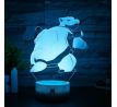 Beling 3D lampa,Blastoise, 7 farebná S485DC7