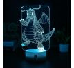 Beling 3D lampa, Dragonite, 7 farebná L7