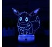 Beling 3D lampa, Eevee, 7 farebná S478