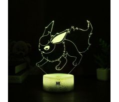 Beling 3D lampa,Flareon, 7 farebná CX575