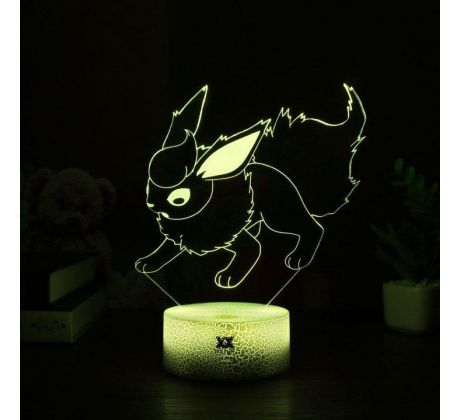 Beling 3D lampa,Flareon, 7 farebná CX575