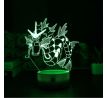 Beling 3D lampa, Gyarados, 7 farebná CXWS5