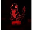 Beling 3D lampa,Charmander, 7 farebná S476