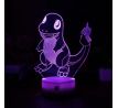 Beling 3D lampa,Charmander, 7 farebná S476