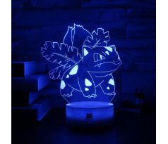 Beling 3D lampa, Ivysaur, 7 farebná CXWFS65A