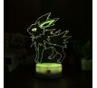 Beling 3D lampa, Jolteon, 7 farebná S479