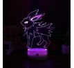 Beling 3D lampa, Jolteon, 7 farebná S479