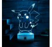 Beling 3D lampa,Pikachu , 7 farebná S481