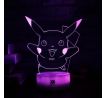 Beling 3D lampa,Pikachu 2, 7 farebná S480