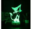 Beling 3D lampa, Purrloin, 7 farebná 9VFFW