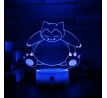 Beling 3D lampa,Snorlax , 7 farebná S483