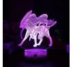 Beling 3D lampa,Suicune, 7 farebná, 3CVF6DC