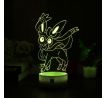 Beling 3D lampa,Sylveon, 7 farebná, LO5