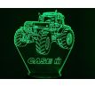 Beling 3D lampa, Traktor Case 7210 ,16 farebná W7