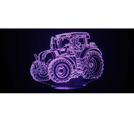 Beling 3D lampa, Traktor Claas Arion ,16 farebná XC38