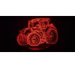 Beling 3D lampa, Traktor Claas Arion ,16 farebná XC38
