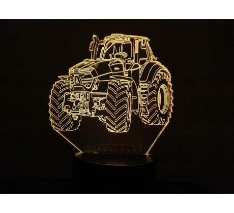 Beling 3D lampa, Traktor Deutz Fahr 7259 ,16  farebná XC3WWQ