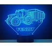 Beling 3D lampa, Traktor Fendt s prívesom, 16 farebná PPE56
