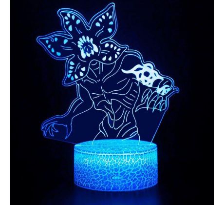 Beling 3D lampa,DEMOGORGON,7 farebná 36WS