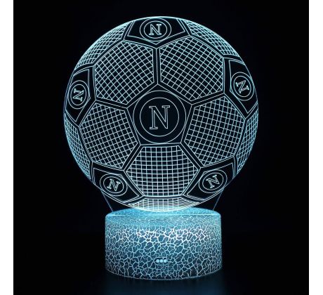 Beling 3D lampa, Neapol lopta, 7 farebná MXR87