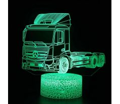 Beling 3D lampa,Kamion Mercedes, 7 farebná DFJE58JsSQ6JW