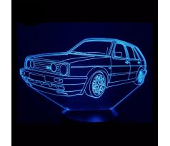 Beling 3D lampa, Volkswagen Golf Mk2, 7 farebná S513885