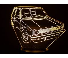 Beling 3D lampa, Volkswagen Golf Mk1, 7 farebná S513885D