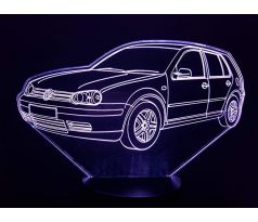 Beling 3D lampa, Volkswagen Golf 4, 7 farebná S513885BV