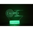 Beling 3D lampa, Star trek enterprise NCC-1701-A, 7 farebná WSJGC2JJHK5