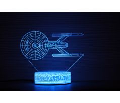 Beling 3D lampa, Star trek enterprise NCC-1701-A, 7 farebná WSJGC2JJHK5