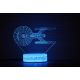 Beling 3D lampa, Star trek enterprise NCC-1701-A, 7 farebná WSJGC2JJHK5