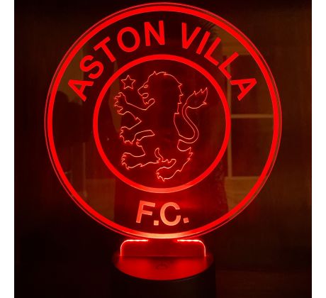 Beling 3D lampa, Aston Villa FC, 7 farebná MXR87F885