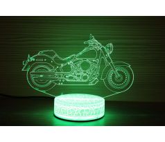 Beling 3D lampa, Harley Davidson old, 7 farebná S5DS13