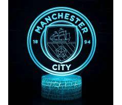 Beling Detská lampa, Manchester city, 7 farebná QS470