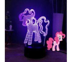 Beling 3D lampa My little pony, 7 Farebná QSX8F