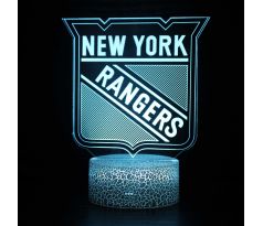Beling 3D lampa, 3D lampa New York Rangers , 7 farebná S2JD0354F
